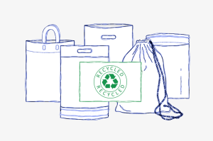 geri dönüştürülmüş ürünler